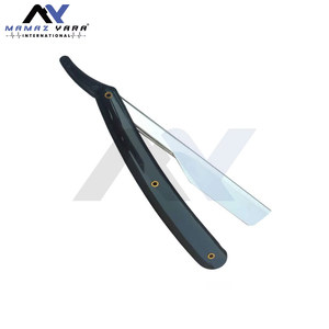 Professional Stainless Steel Hair Shaving Razor <b>Slide</b> Out Styling & Layering Tool for Precision Haircuts Salon Quality Barber - Product Image 3