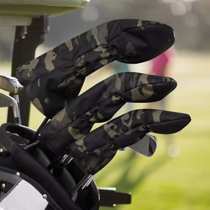 Fundas para Palos de Golf con Logotipo Bordado Personalizado Hechas en Fábrica, Fundas de Cuero Genuino Impermeables de Alta Calidad - Product Image 2