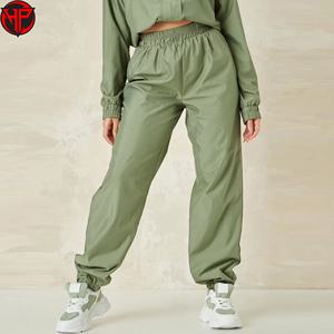 Ensembles coupe-vent vintage hip-hop streetwear pour femmes, survêtements décontractés 2 pièces, couleur personnalisée, imperméables, 100 % polyester - Product Image 4