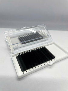 ขนตาปลอมแบบพัดสำเร็จรูป 10D ความหนา 0.05 มม. แบบ CC Curl คุณภาพสูง สำหรับต่อขนตา แบรนด์ส่วนตัว ขายส่ง บรรจุในถาดแบบทำมือ - Product Image 6