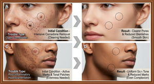 Reusoul Hydrocolloid Collagen Blemish AC Cica Spot Cover Patches Traitement des Imperfections Patch Hydrogel Forme Circulaire 41 Patchs Tous Types de Peau - Product Image 3