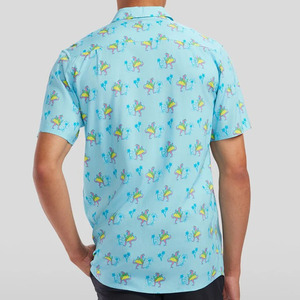 Camisa de Verano Casual para Hombre 2026, Personalizada, Antiarrugas, Manga Corta, con Botones, Estampado de Plátanos, Secado Rápido, Transpirable y Ligera - Product Image 2