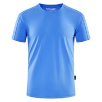 T-shirts pour hommes en gros, impression personnalisée d'images, t-shirts à séchage rapide, impression de logo, décontractés, personnalisés, unisexes, CE ISO