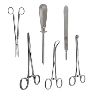Kit de Instrumentos Dentales de Toracostomía Cerrada de Acero Inoxidable de Alta Calidad, Manual, CE, Hospital, SIGAL MEDCO SM-GS-08, Clase I, 1 Año - Product Image 1