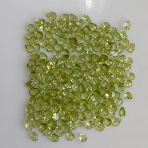 Peridoto Verde Natural, Corte Pera de 4x3MM, Gemas Sueltas de la Mejor Calidad para Joyería - Product Image 5