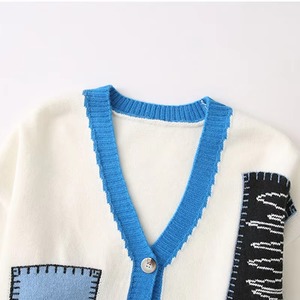 Cárdigan Casual Cálido y Transpirable para Mujer, Antiarrugas, de Secado Rápido, Mezcla de Lana, Personalizable, Venta al Por Mayor OEM - Product Image 3