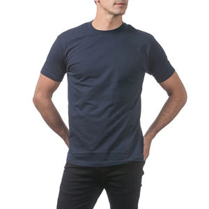 Camiseta Extra Grande para Hombre, Manga Corta, Corte Holgado Informal, Poliéster/Algodón, 220g, Tela Suave, Transpirable, Cómoda, Estilo Relajado - Product Image 3