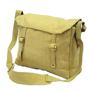 Vintage Canvas Messenger Bag Durable Casual Shoulder Bag Zipper Pockets Adjustable Strap <b>Water</b> Resistant High Capacity for - Product Image 6