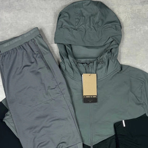 OEM ODM Custom <b>Men</b> Two Piece Short Set Streetwear <b>Men</b> Reflective Windbreaker <b>Jacket</b> Tracksuit For <b>Men</b> <b>Summer</b> Sets - Product Image 4