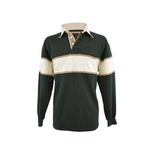 เสื้อโปโลรักบี้แขนยาวผู้ชายคุณภาพพรีเมียมขายดี สีพื้น ผ้าฝ้าย 100% - Product Image 3