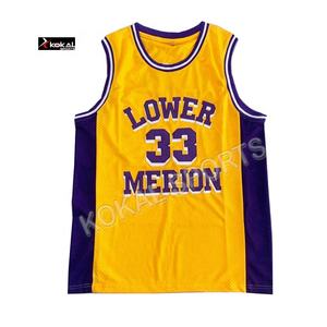 Maillots vierges en gros de basket-ball d'équipe pour imprimer concevez votre propre uniforme de basket-ball - Product Image 6