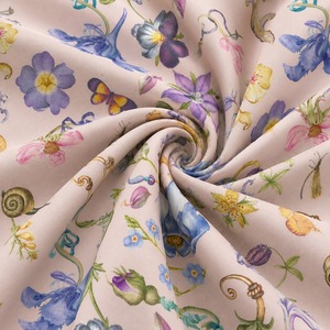 Tela de Popelina de Algodón con Estampado Floral, Textil Suave y Transpirable para Ropa de Cama, Fundas de Almohada, Cortinas y Decoración del Hogar - Product Image 4