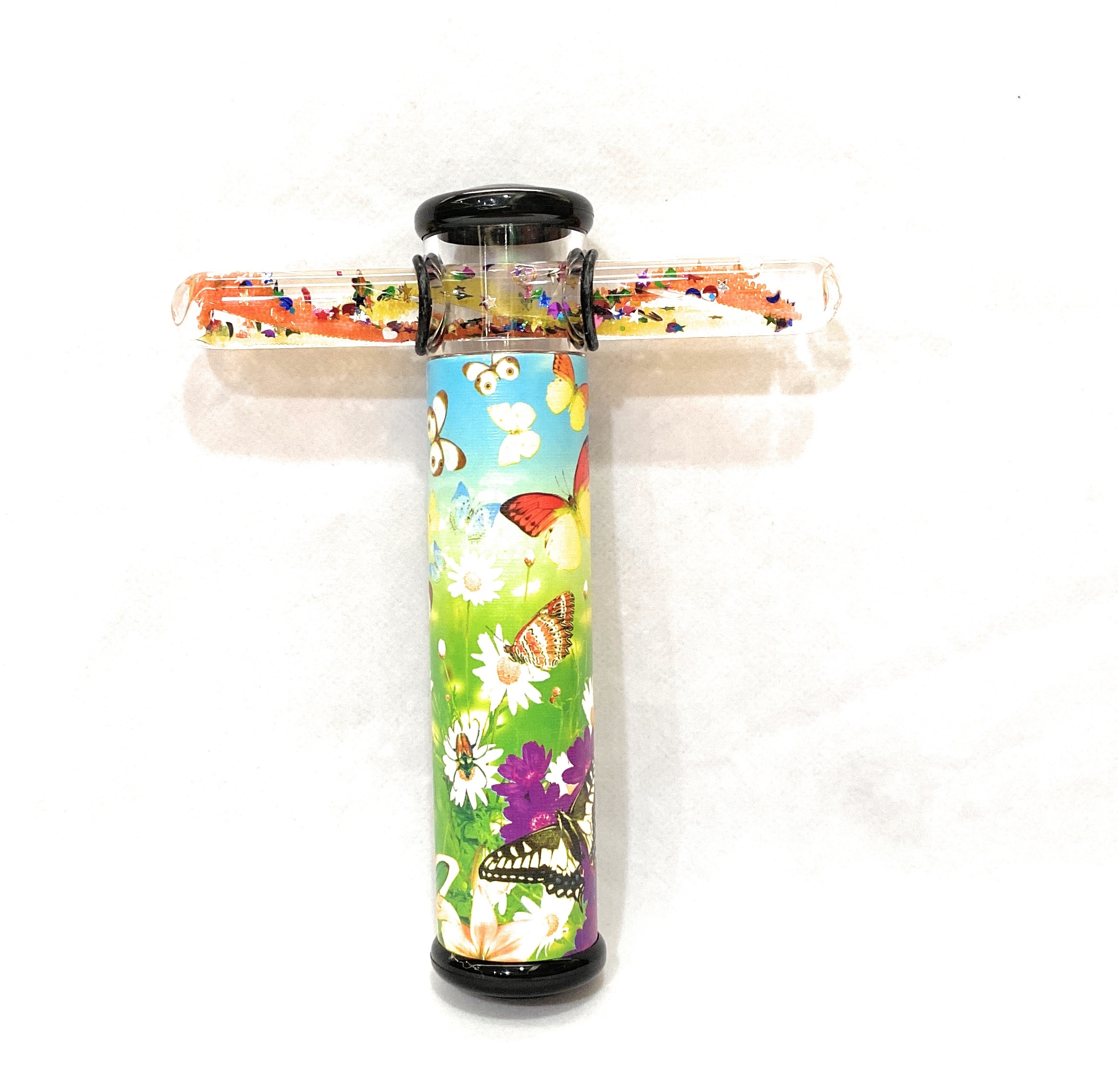 Promotional Liquid Motion Glitter Wand Kaleidoscope for kids
