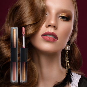 5 Colors 2-in-1 Matte Lip Gloss & Shimmer Eyeshadow, Dual-Ended Liquid Makeup Wand - Product Image 5