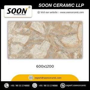 I-Stellar Infinite - Baldosas de Porcelana Semimate de 600x1200 mm con Diseño de Flores y Plantas, Estilo Rústico, Antideslizantes, para Paredes Interiores - Product Image 2