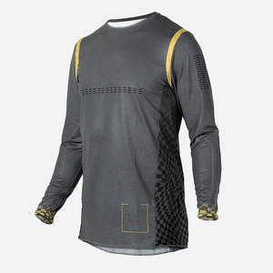 Jersey de Motocross de Manga Larga con Nombre de Equipo Personalizado de Alta Calidad, Jersey de Secado Rápido Disponible para Venta en Línea - Product Image 1