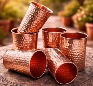Premium <b>Copper</b> <b>Bottle</b> for <b>Drinking</b> Water Ayurvedic Health Leakproof Lid Eco Friendly Durable Reusable Handmade <b>Bottle</b> - Product Image 6