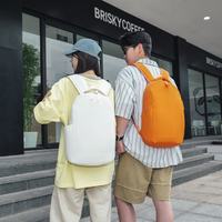 Sac à dos universitaire personnalisé avec logo pour étudiants – Design moderne et élégant en jean, fermeture éclair, port de chargement USB, grande capacité, léger, petite série