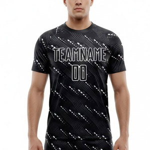 Camiseta de Fútbol Clásica de Manga Corta, Diseño Cómodo, Tejido Transpirable, Ideal para Entrenamientos y Pedidos al por Mayor - Product Image 3