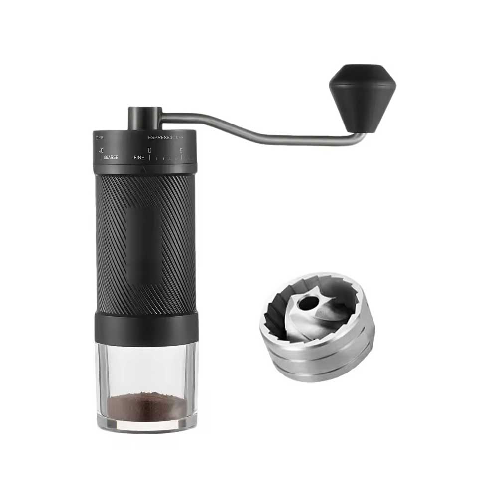 ABS Black Housing + Stainless Steel Conical Burr