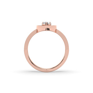 แหวนเพชรทรงรีขนาด 0.60 กะรัต เพชรเลี้ยงในห้องปฏิบัติการ ทองคำแท้ 14K แหวนหมั้นและแหวนครบรอบสุดหรู พร้อมใบรับรอง IGI - Product Image 6