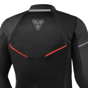 เสื้อแจ็คเก็ตมอเตอร์ไซค์สำหรับผู้ชายสำหรับฤดูร้อน พร้อมแผ่นป้องกัน CE Approved คอตั้ง ลายพิมพ์ ซับในกันน้ำแบบถอดได้ แผงตาข่ายระบายอากาศ - Product Image 5