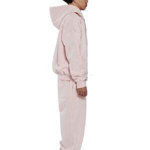 Sweat à capuche zippé tendance pour homme, logo personnalisé, sweats à capuche zippés pour homme, haute qualité, 100% coton, coupe oversize, streetwear lourd, fournisseur USA - Product Image 3