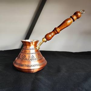 Cafetera Turca Premium Hecha a Mano de Acero Inoxidable, Cafetera Árabe, Cezve, Olla para Preparar Café para Cocina, Cafetería, Restaurante - Product Image 6