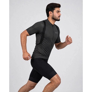 Maillot de cyclisme d'été confortable pour homme Sjsports, manches courtes, respirant, imprimé par sublimation, pour VTT et vélo de route, 100 % polyester - Product Image 2