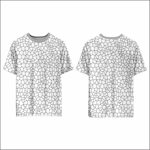 T-shirt en polyester personnalisé |   Léger, respirant, durable, écologique, séchage rapide, imprimé par sublimation, coupe classique, long - Product Image 2