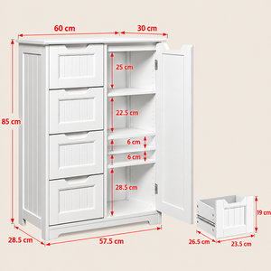 Armoire de rangement de cuisine en bois - Product Image 5