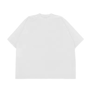 T-shirt épais graphique personnalisé Streetwear en coton épais blanc de luxe T-shirts surdimensionnés pour hommes T-shirt à épaules tombantes - Product Image 4