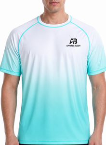 T-shirt décontracté à manches courtes 100 % coton pour homme de la marque AMY, coupe classique, personnalisable avec logo, vente en gros - Product Image 2