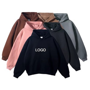 Sudaderas con Capucha Amarillas para Hombre al por Mayor para Tiendas de Ropa, Color Sólido, Corte Holgado, Manga Raglán, con Bolsillo Canguro - Product Image 2
