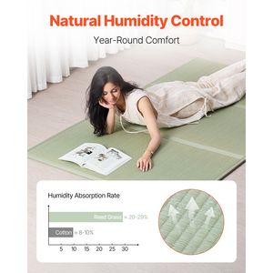 Materasso Tatami Giapponese King Size (Erba Naturale) - Materasso Pieghevole da Pavimento con Supporto - Product Image 4