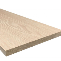 Furniture Grade Red Oak Timber Board Stable & Durable for Indoor Decoration