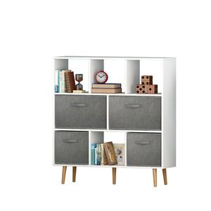 Libreria Bianca dal Design Elegante per Casa o Ufficio - Product Image 4