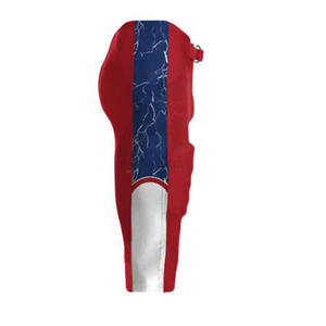 Pantalones de Fútbol Rojos para Hombre, Estampado de Bandera Azul y Blanca, Cintura Elástica, Secado Rápido, Ajustados, Transpirables, Ropa Deportiva para Adultos - Product Image 1