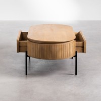 Table basse en bois de manguier Vandana Grand Arista