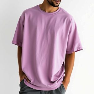 Camiseta Extra Grande para Hombre STELLAR, Orgánica, Transpirable, Cómoda para Uso Diario, Tejido de Punto de 350g, Diseñada para Ropa Urbana de Lujo, 100% Algodón - Product Image 1