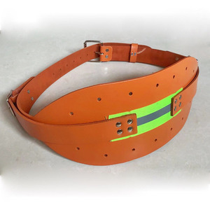 Ceinture de mineur en cuir de vachette réfléchissante, ceinture de forage, vente directe usine, ceinture en cuir pleine fleur épaissie de haute qualité - Product Image 1