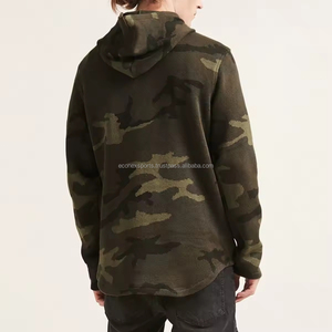 OEM personnalisé hommes 100% coton polyester sweats à capuche unis de haute qualité pull décontracté conception de teinture bas quantité minimale de commande vente en gros - Product Image 4