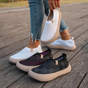 Zapatos de Caminar Cómodos para Mujer, Primavera-Otoño, Plataforma Gruesa, Aumentan la Altura, Ligeros, Transpirables, Antideslizantes, Zapatillas Casuales - Product Image 3