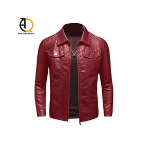 Fabricantes de Chaquetas de Cuero, Diseño Clásico, Chaqueta Bomber de Cuero PU Premium Personalizada, Color Marrón Vintage - Product Image 5