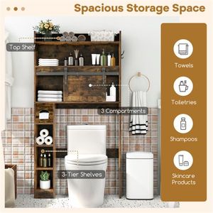 Mobiletto Marrone per Bagno, Arredo Bagno - Product Image 6