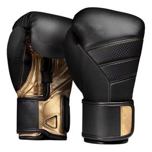 ถุงมือชกมวยหนังพิมพ์ลายแบบมืออาชีพ ปิดด้วยแถบตีนตุ๊กแก สำหรับมวยไทย คิกบ็อกซิ่ง และมวยสากล - Product Image 6