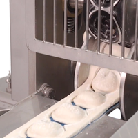 Machine à farcir automatique ATLAS STAR en acier inoxydable, motorisée, haute capacité, multifonctionnelle pour samosas, empanadas, pierogi