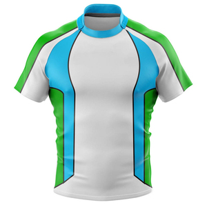 Maillot de rugby de qualité supérieure 100% polyester, logo personnalisé et sublimation, couleur personnalisée - Product Image 2