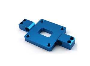 CNC Machined Mounting <b>Plate</b> / Clamp Bracket with Dual <b>Side</b> Lugs - Product Image 3
