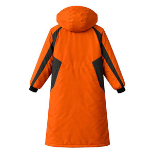 High Quality Athletic Swim <b>Parka</b> Coat Custom Logo <b>Waterproof</b> Hooded Long <b>Jacket</b> for Outdoor Swimming Training and Outdoor Sports - Product Image 4